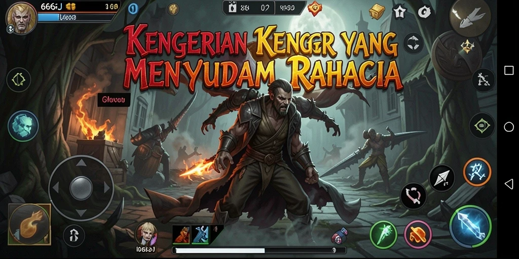 Screenshot utama 666J menampilkan momen mencekam dalam gameplay.