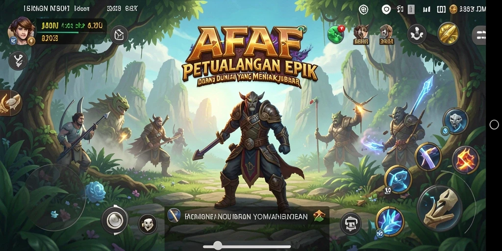 Gameplay seru AFAF yang mengasyikkan dan menantang.