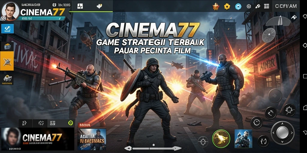 Tampilan screenshot CINEMA77 menampilkan gameplay yang seru dan interaktif.