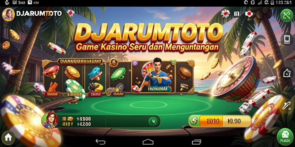 Tampilan gameplay DJARUMTOTO dengan grafik yang memukau dan seru.