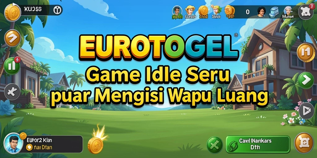 Screenshot utama EUROTOGEL menampilkan gameplay santai yang seru.