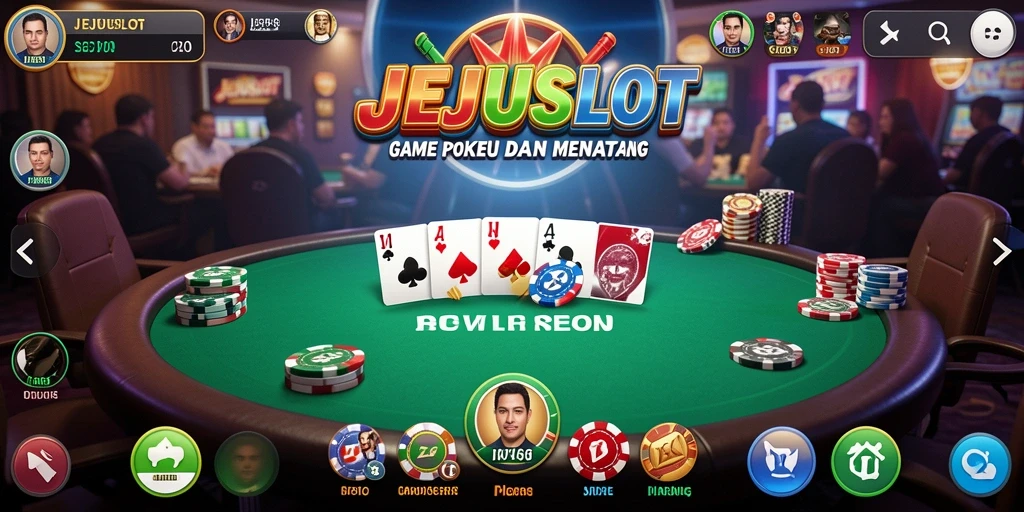 Tampilan gameplay JEJUSLOT yang menarik dan mendebarkan.