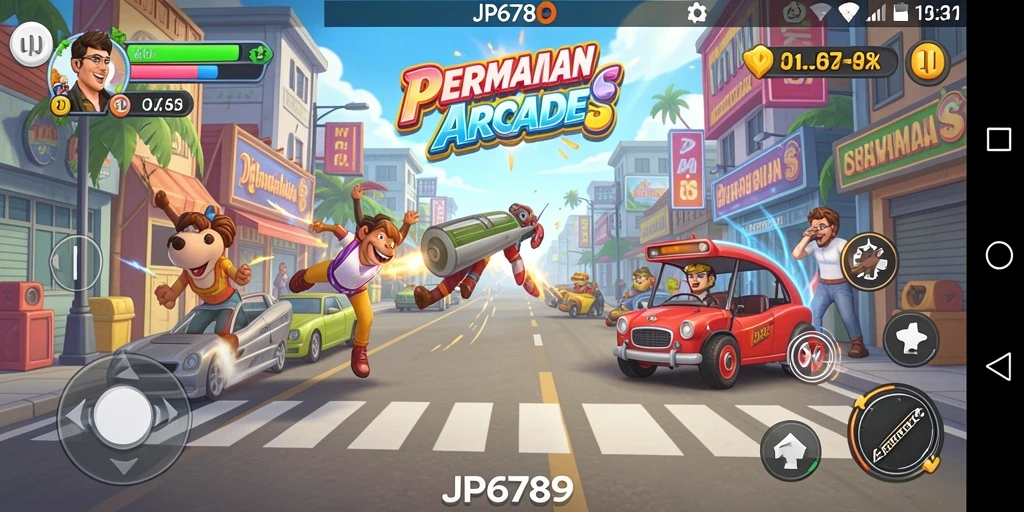 Tampilan gameplay seru dan penuh tantangan di JP6789.
