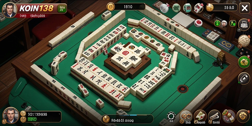 Tampilan gameplay KOIN138 yang menarik dan penuh warna.