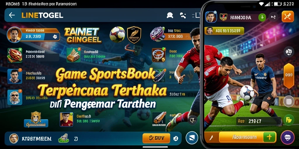 Tampilan menarik dari gameplay Sportsbook di LINETOGEL.