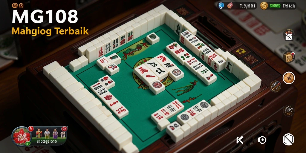 Tampilan gameplay seru Mahjong di MG108.