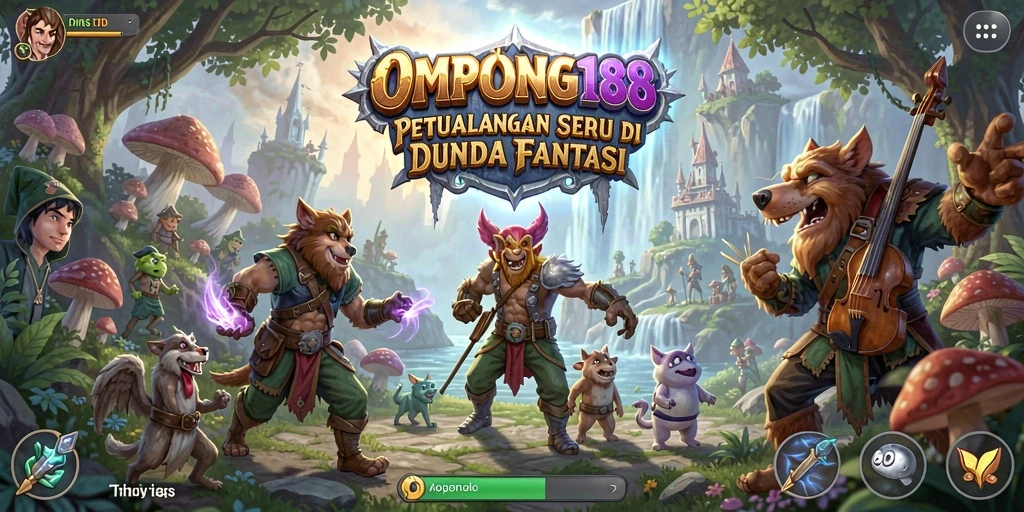 Tampilan gameplay OMPONG188 yang penuh aksi dan tantangan.