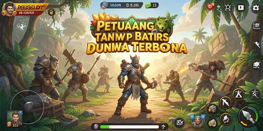 Tampilan menakjubkan dari gameplay <strong>PESGSLOT</strong> dalam dunia terbuka yang luas.