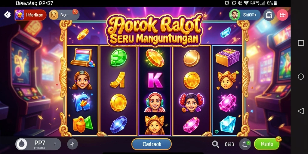 Tampilan screenshot PP7 menampilkan aksi seru dalam permainan Slot.