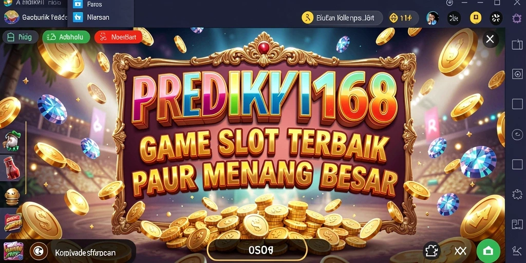 Tampilan gameplay PREDIKSI168 yang mengasyikkan dan penuh warna.