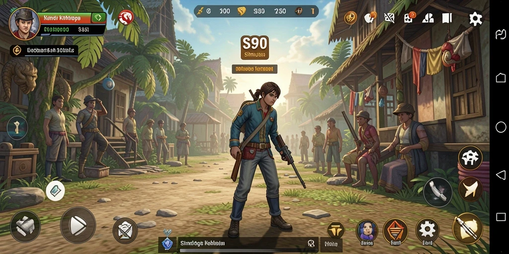 Tampilan gameplay S80 yang menarik dan interaktif dalam simulasi kehidupan.