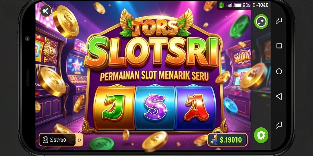 Tampilan gameplay menarik dari SLOTSRI dengan efek visual yang memukau.