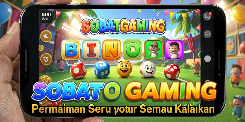 Tampilan gameplay seru dari SOBATGAMING saat bermain Bingo.