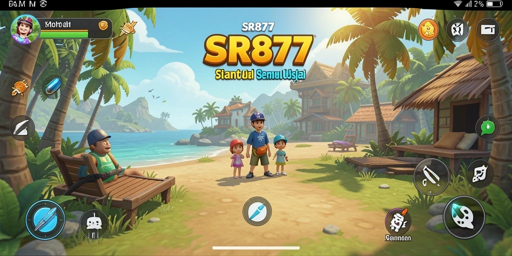 Tangkapan layar dari gameplay SR877 yang mengasyikkan.