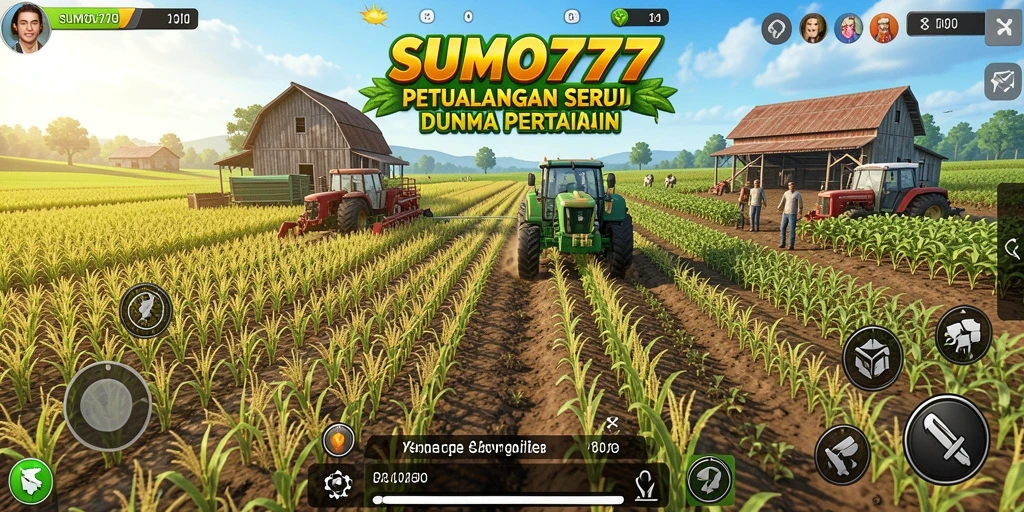 Gameplay menarik di dunia pertanian SUMO777 dengan berbagai aktivitas.