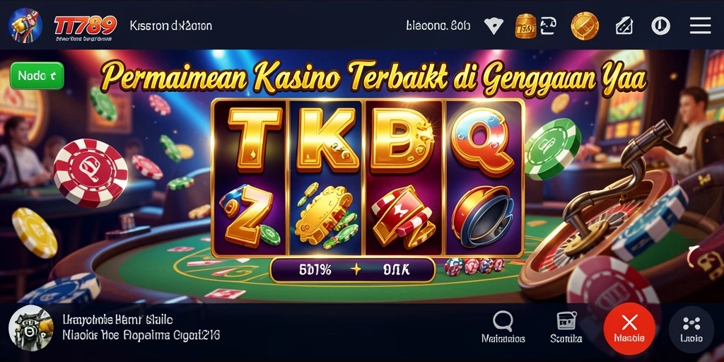 Tangkapan layar dari gameplay menarik TT789 yang penuh warna.
